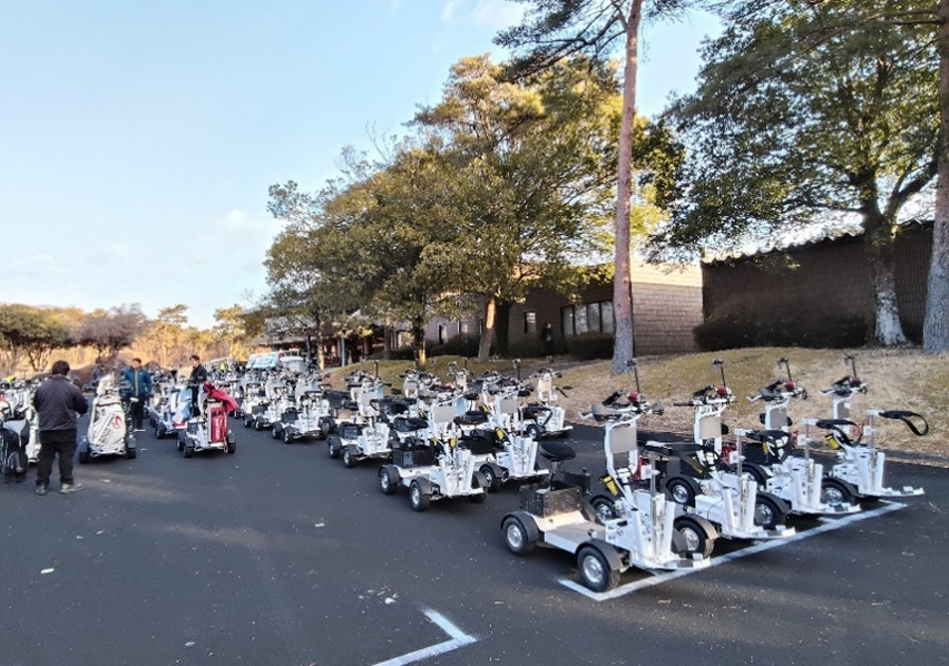 100台導入されたG-CART