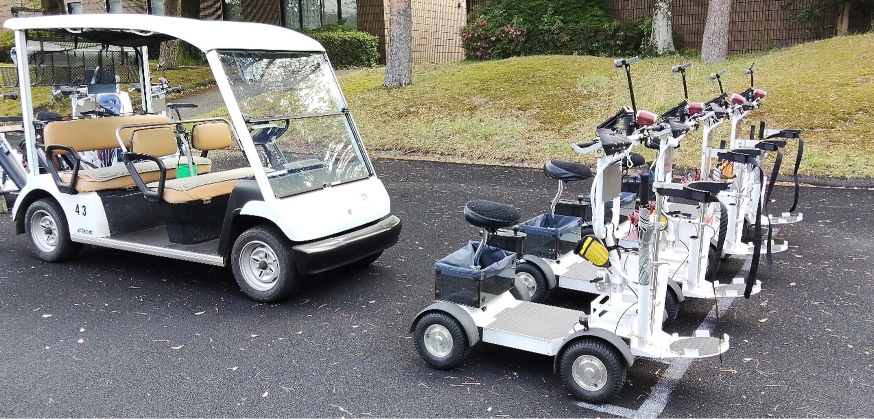5人乗りカートとG-CART